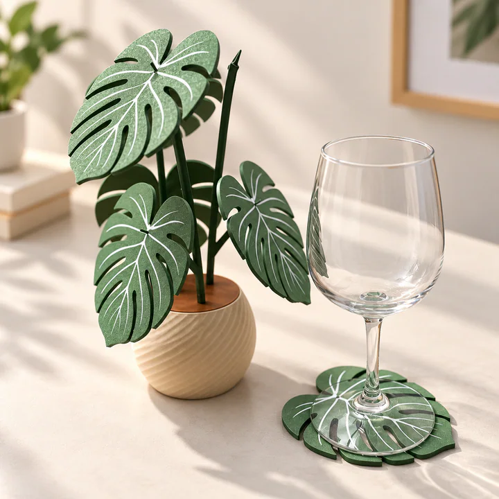 Porta vasos Monstera