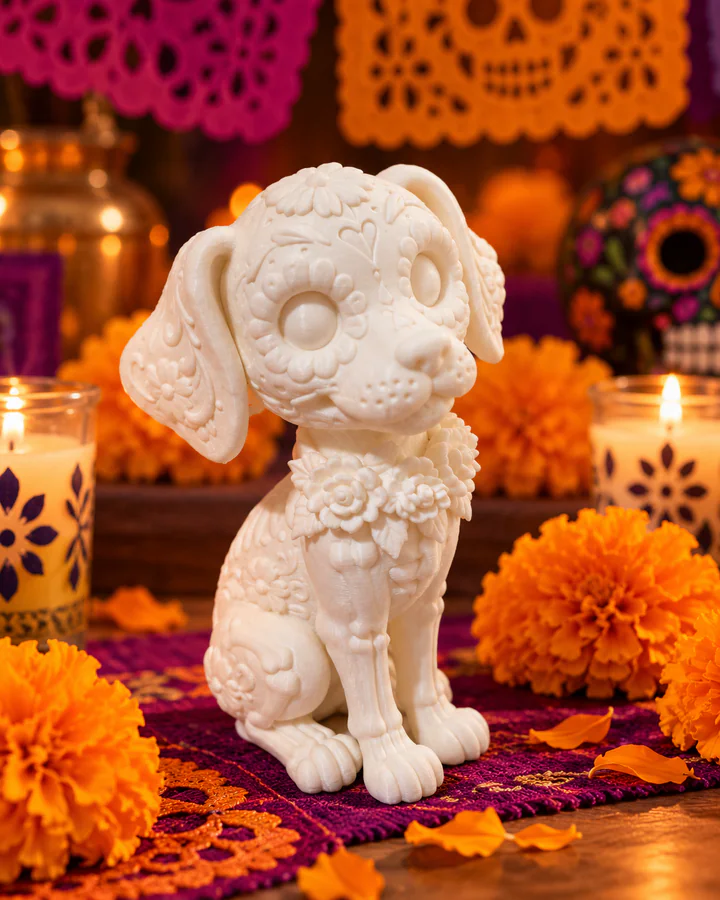 Perrito dia de muertos