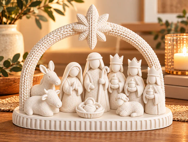 Nacimiento "tejido"